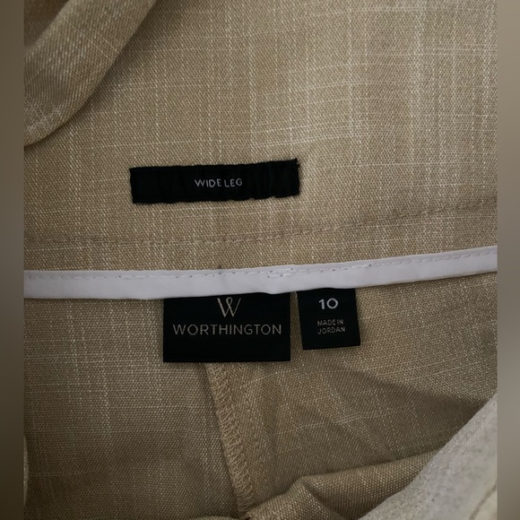 NWOT Worthington Regular Fit Wide Leg Trouser - Picture 9 of 12